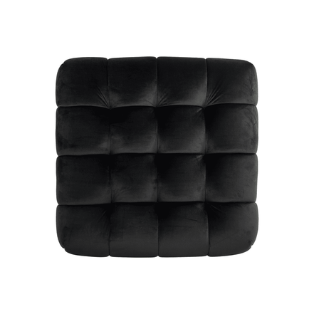 Noir Luxe Ottoman