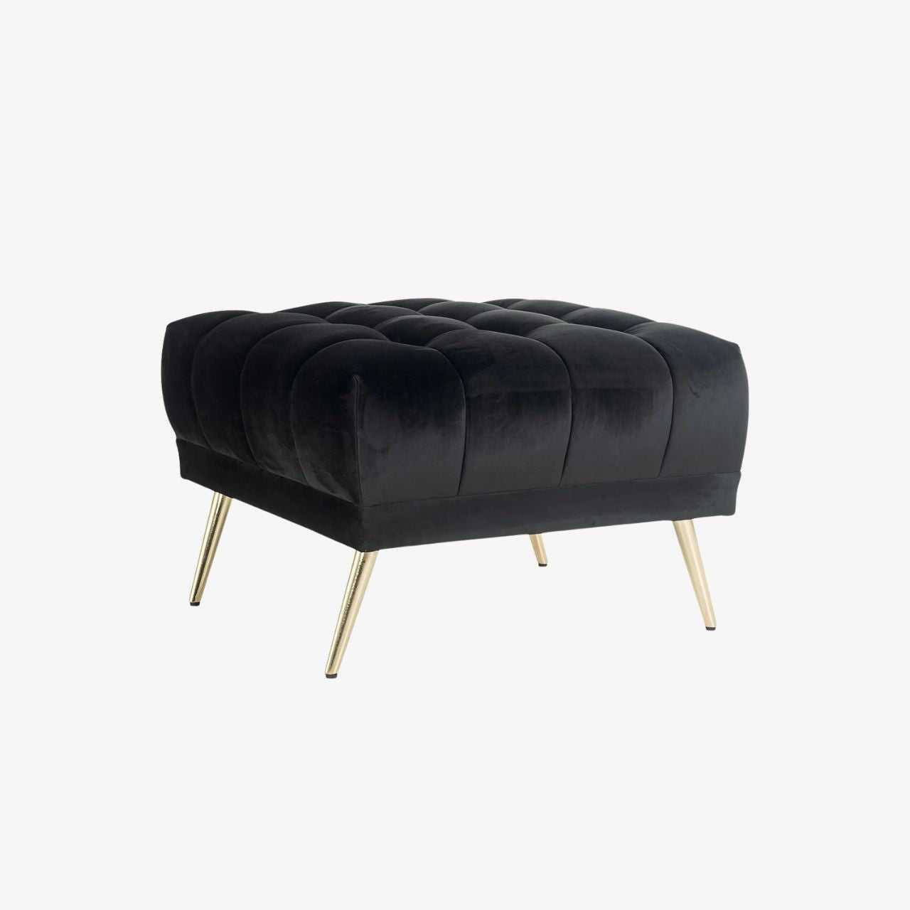 Noir Luxe Ottoman
