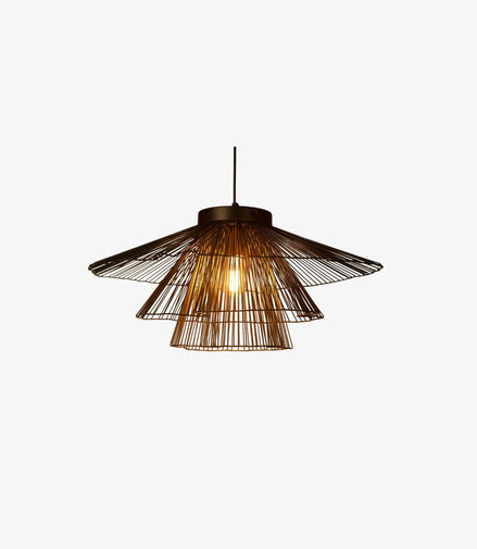 Noir Satin Ceiling Lamp