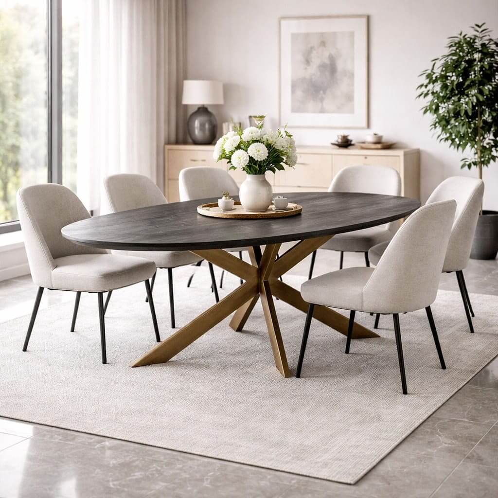 Noir Timber Dining Table