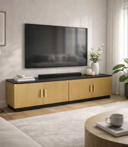 Obsidian TV Credenza