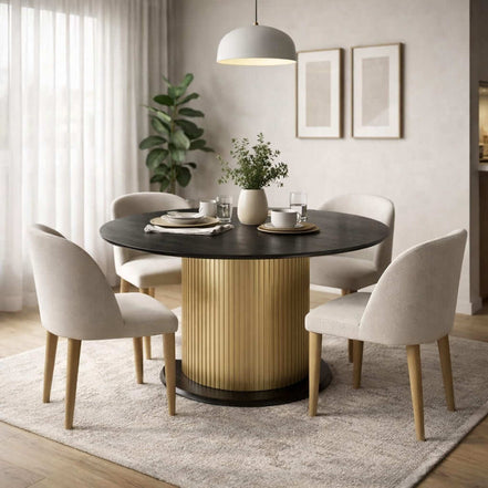 Obsidian Curve Dining