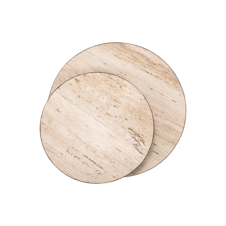 Opus Travertine Coffee Table