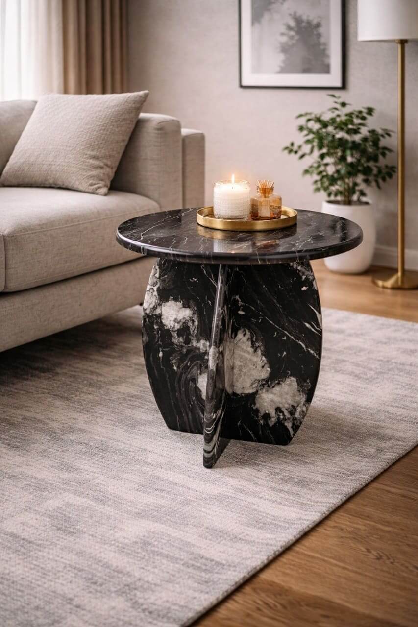 Panda Noir Table