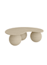 Pebbleform Travertine Coffee Table