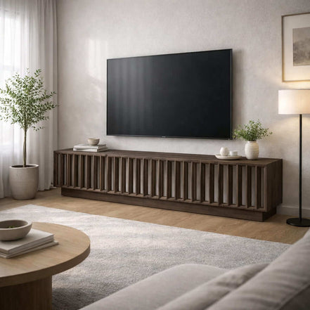 Reflexion Walnut TV Cabinet