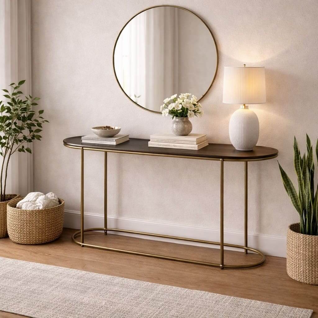 Sable Leather Console