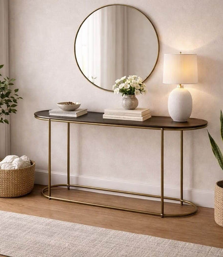 Sable Leather Console