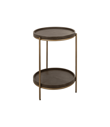 Saddle Leather Table