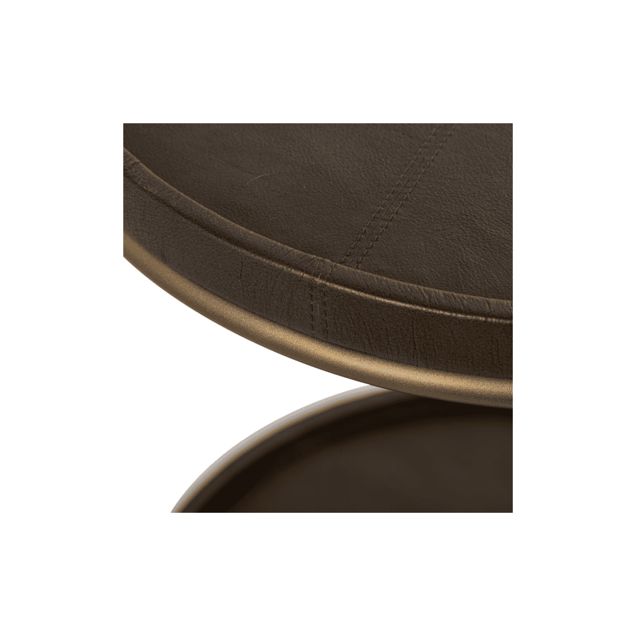 Saddle Leather Table