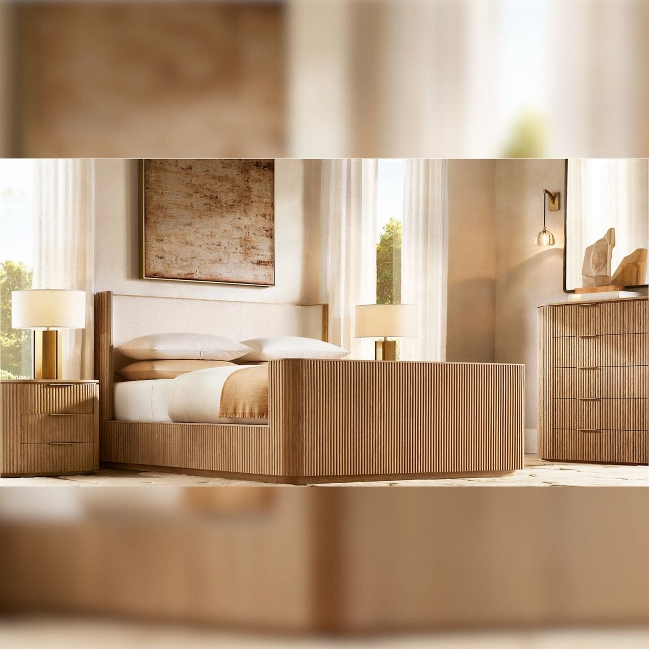 Serenity Queen Storage Bed