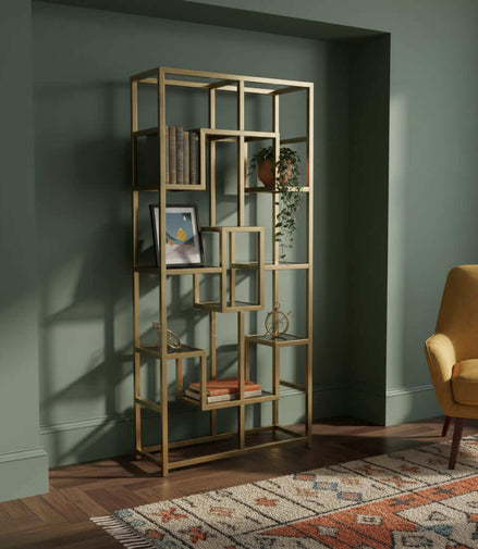 Shadow Glass Bookshelf