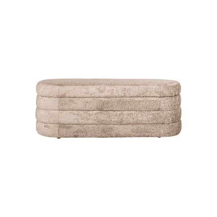 Shepherd Beige Ottoman