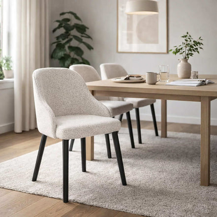 Snowfall White Dining Chair