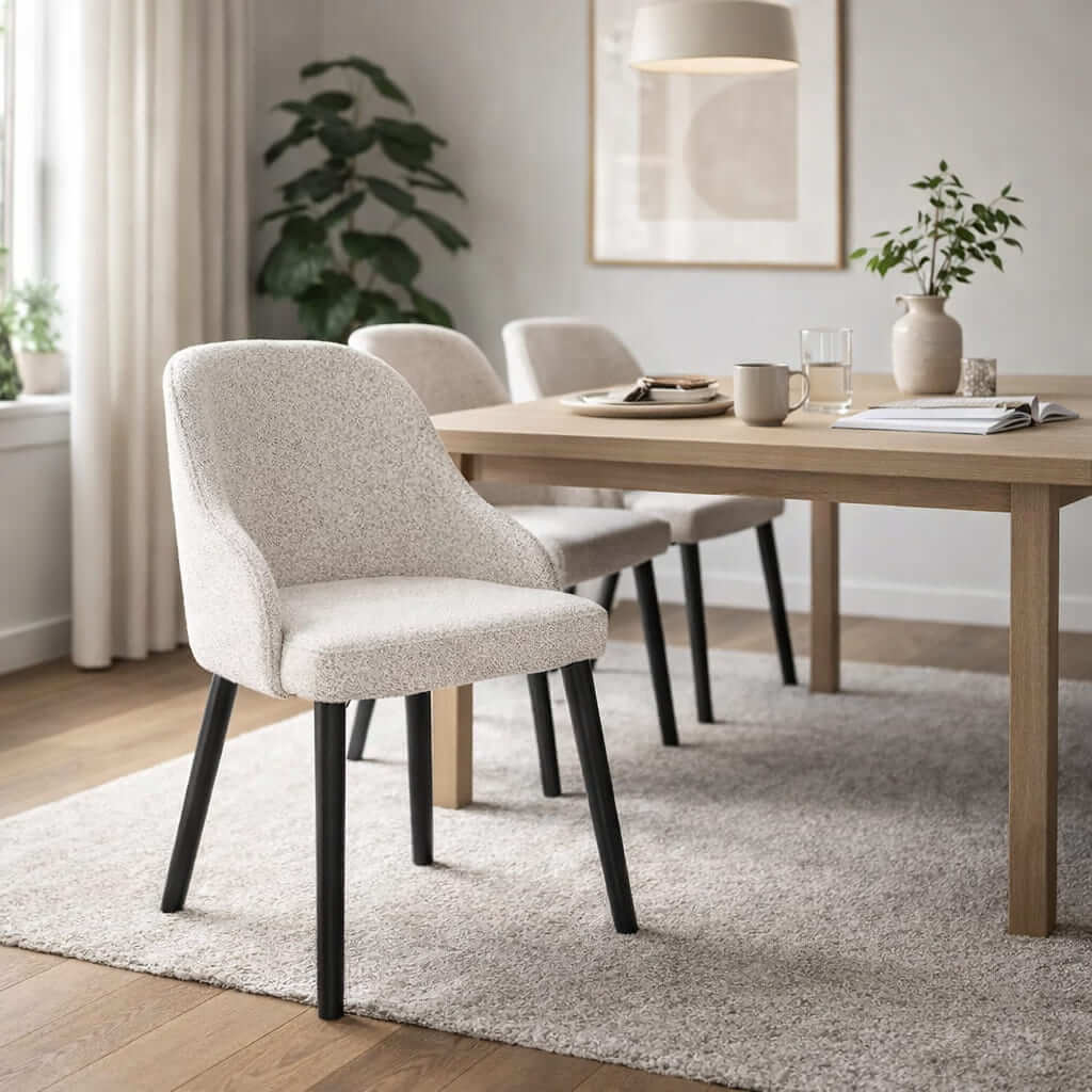 Snowfall White Dining Chair