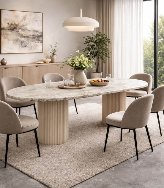 Terra Cotta Classic Dining Table