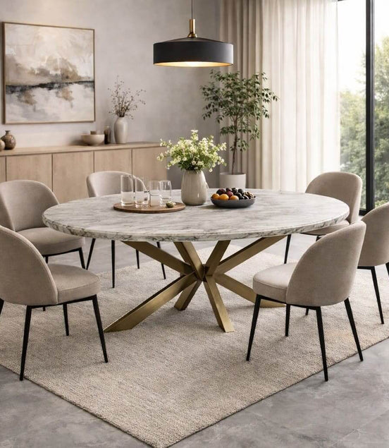 Toronto Elegance Round Dining Table