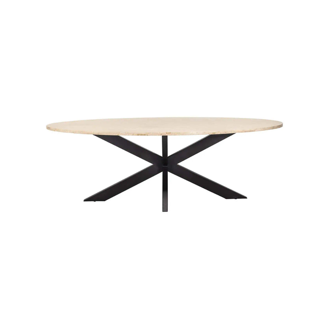 Travertine Classic Dining Table