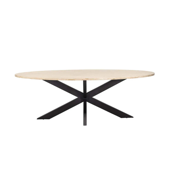 Travertine Classic Dining Table