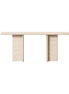 Travertine Classica Console Table