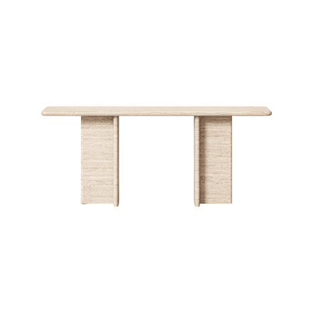 Travertine Classica Console Table