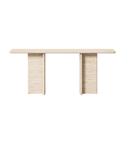 Travertine Classica Console Table