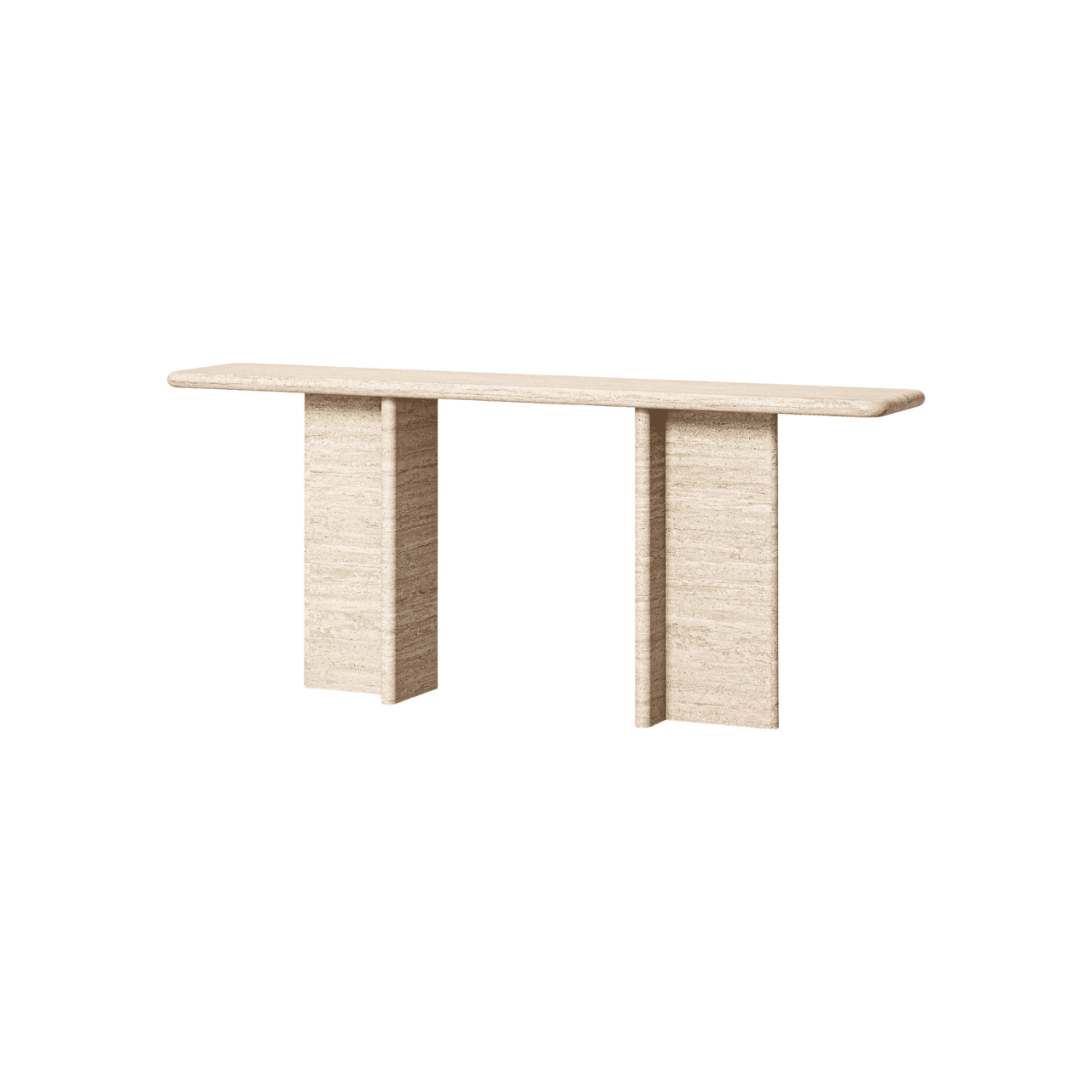 Travertine Classica Console Table