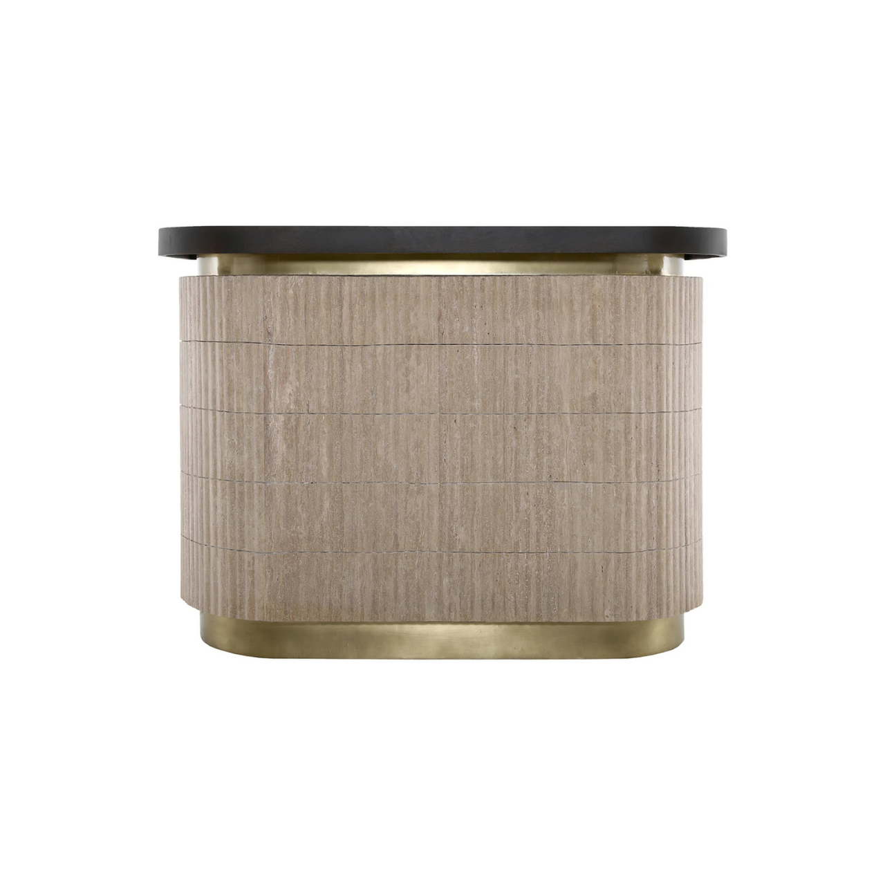 Travertine Crest Bar Cabinet