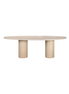 Travertine Grande Dining Table