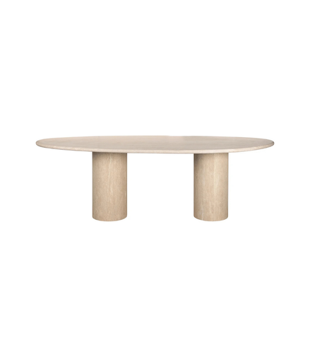 Travertine Grande Dining Table