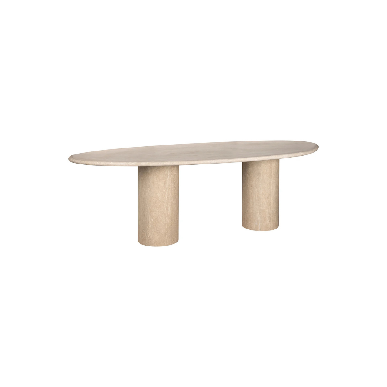 Travertine Grande Dining Table