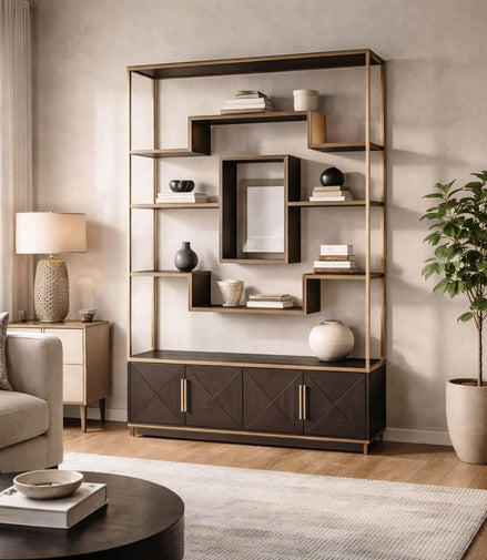 Travertine Heritage Bookshelf