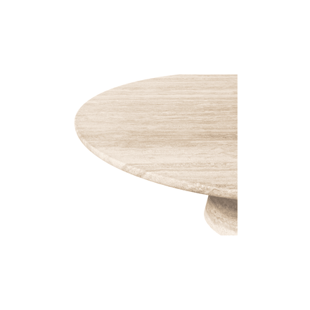 Travertine Muse Coffee Table