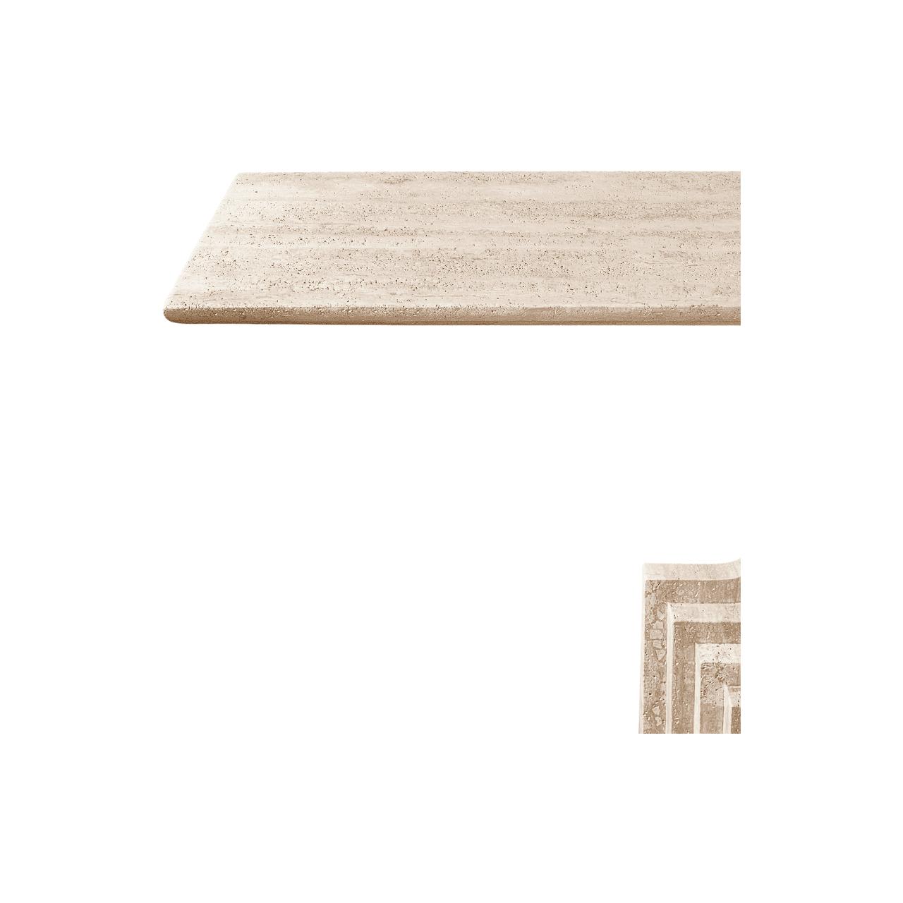 Travertine Signature Console Table
