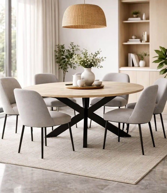 Travertine Classic Dining Table