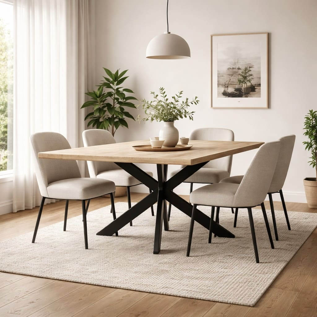 Travertine Opus Dining Table