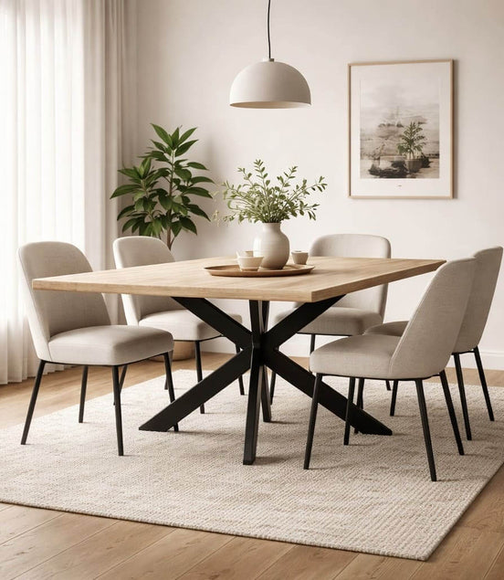 Travertine Opus Dining Table