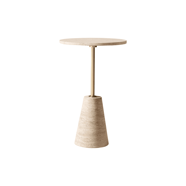 Travertine Pure Side Table