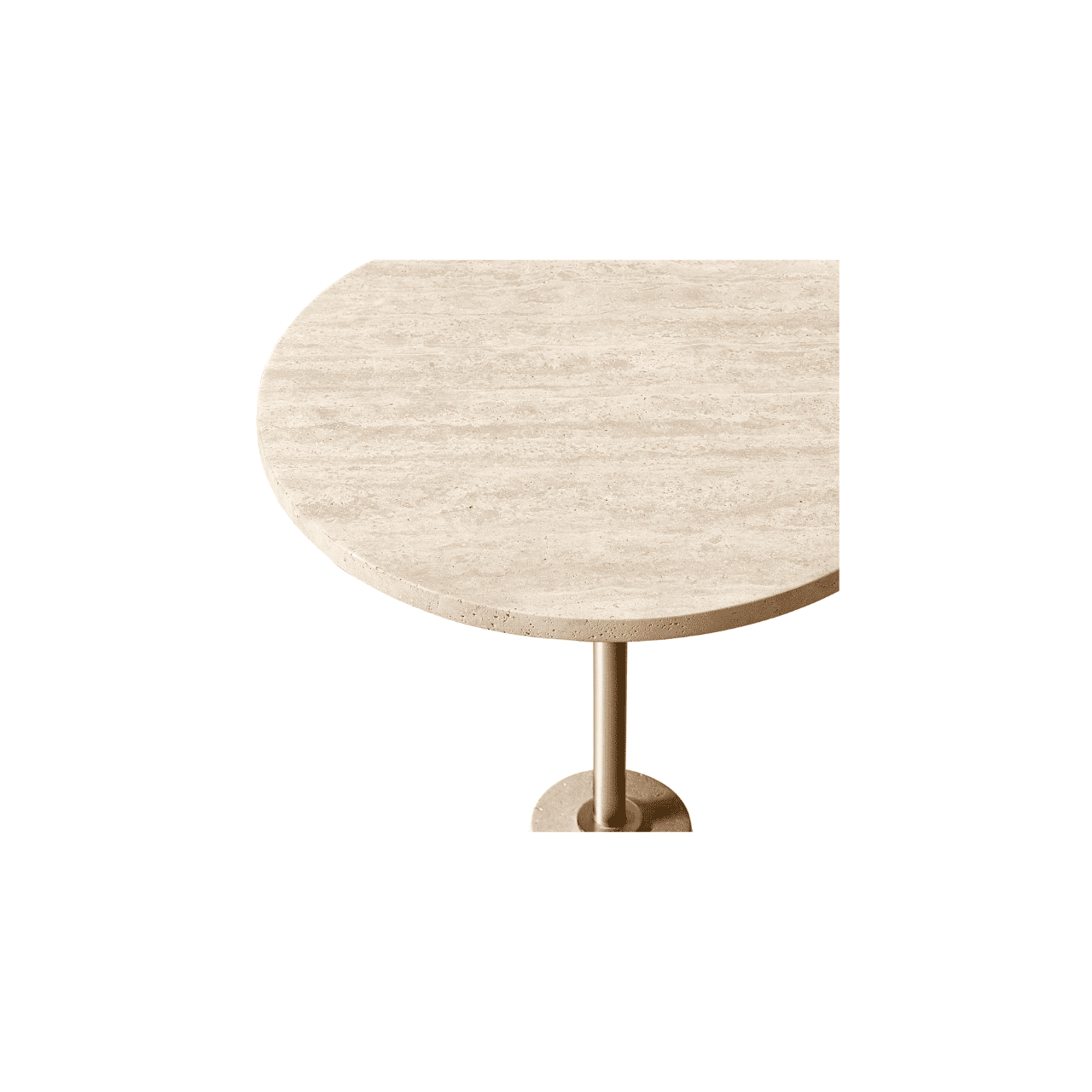 Travertine Pure Side Table