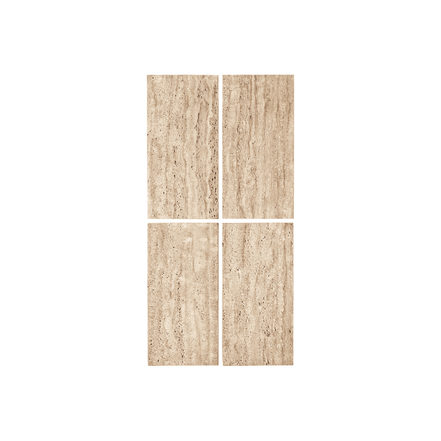 Travertine Pure Side Table