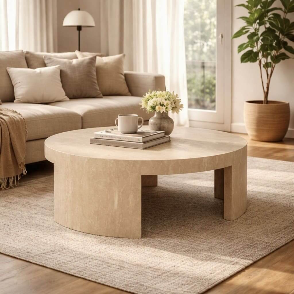Traviere Classic Round Coffee Table