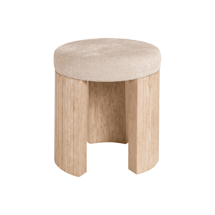 Traviere Marble Ottoman