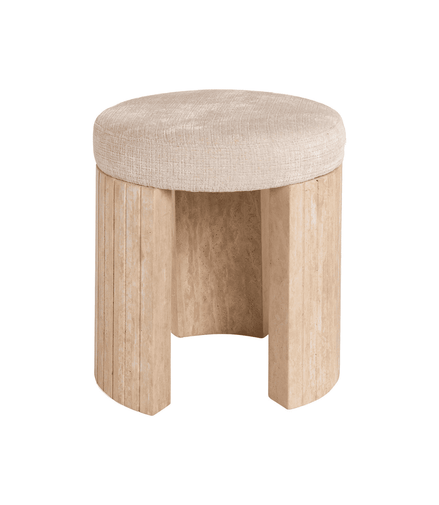 Traviere Marble Ottoman