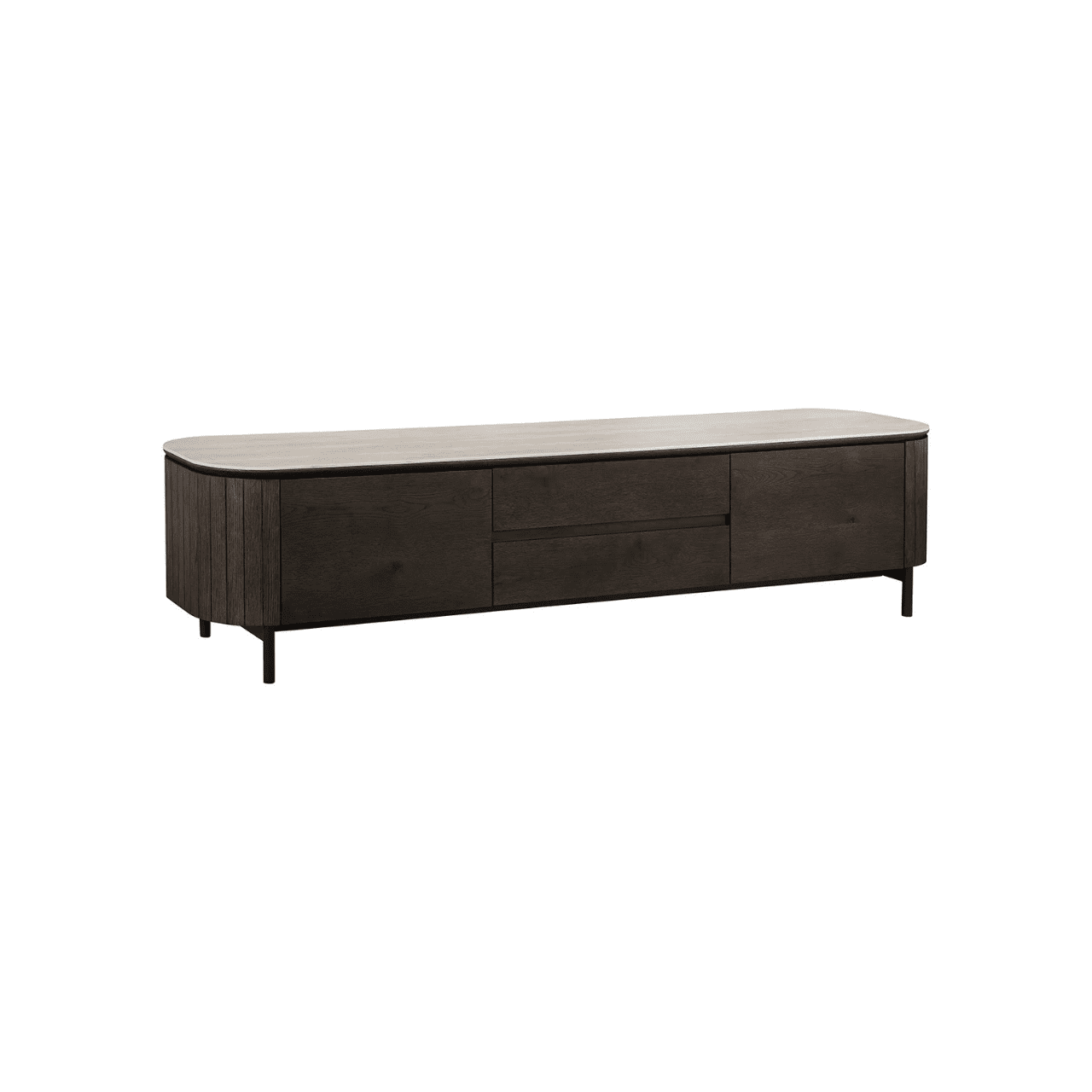 Traviere Walnut TV Cabinet