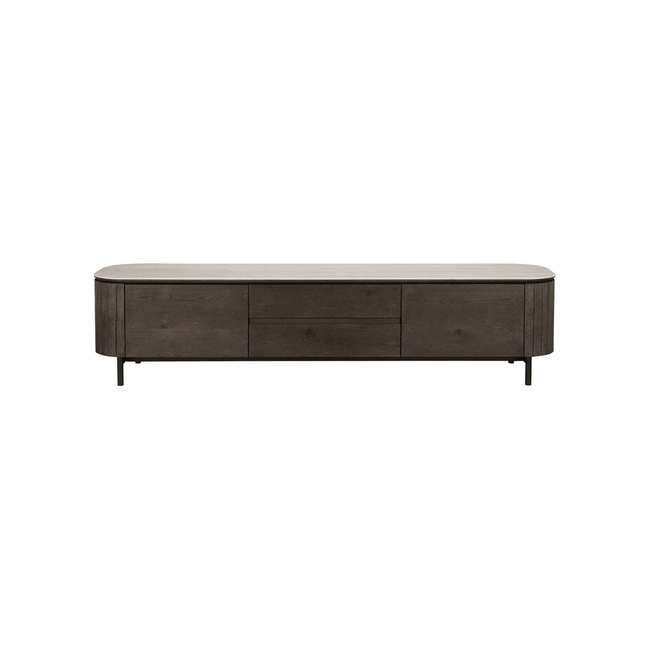Traviere Walnut TV Cabinet