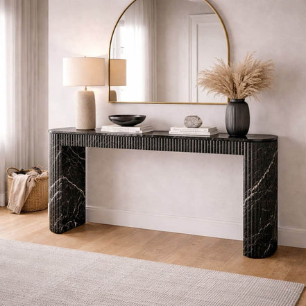 Udaipur Noir Console Table