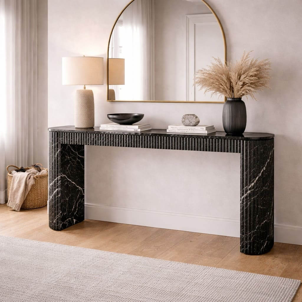 Udaipur Noir Console Table