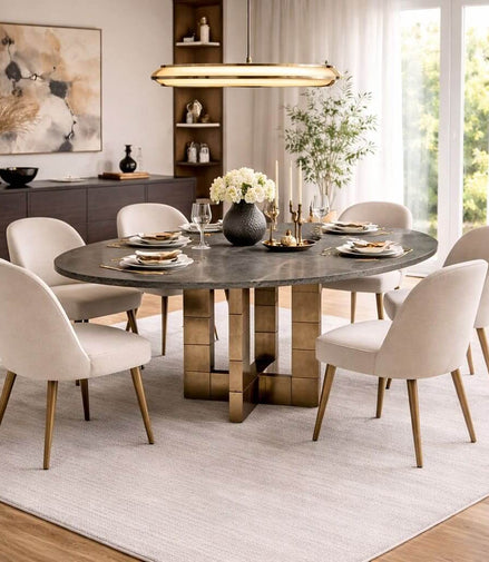 Udaipur Noir Perfect Dining Table