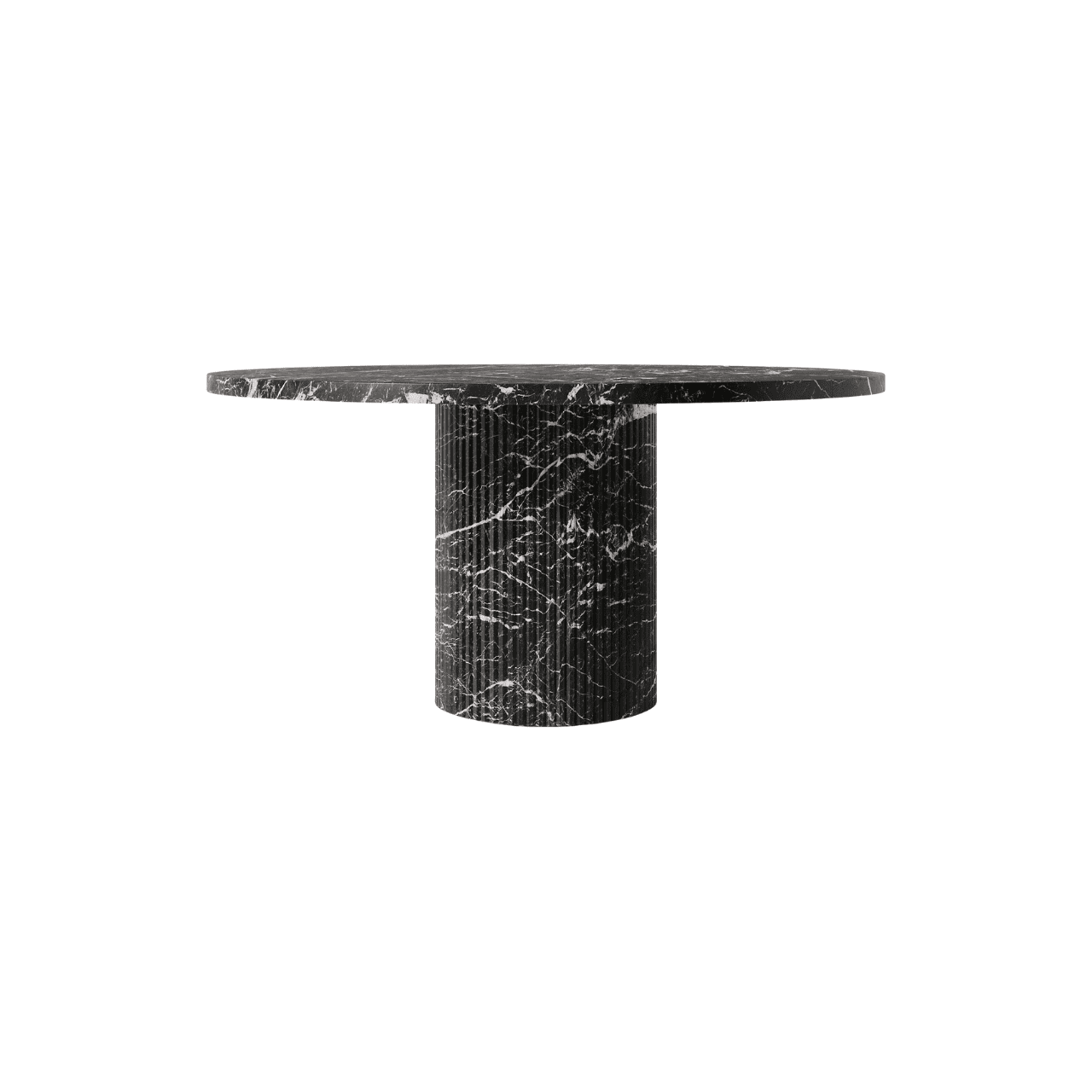 Udaipur Noir Round Dining Table