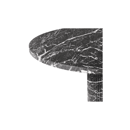 Udaipur Noir Round Dining Table